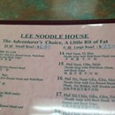 Lee Noodle House photo by Nancy Wu