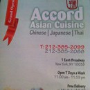 Accord Asian Cuisine photo by Lou W.